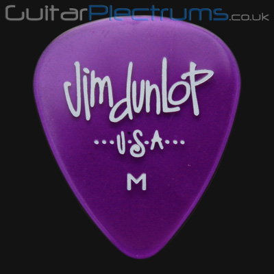 Dunlop Gel Standard Medium Purple Guitar Plectrums - Click Image to Close