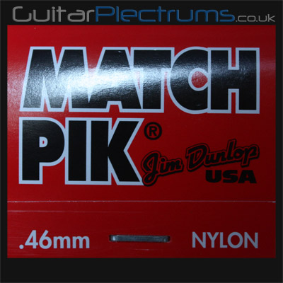 Dunlop Match Pik 0.46mm Guitar Plectrums - Click Image to Close