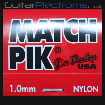 Dunlop Match Pik 1.00mm Guitar Plectrums - Click Image to Close