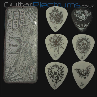 Dunlop James Hetfield Signature Pick Tin - Click Image to Close