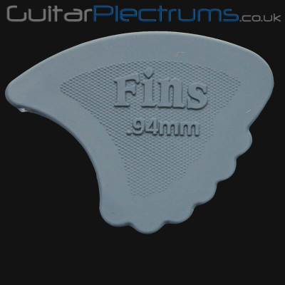 Dunlop Nylon Fins 0.94mm Dark Grey Guitar Plectrums - Click Image to Close