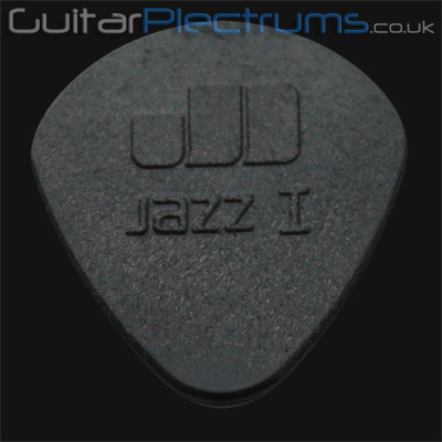 Dunlop Nylon Jazz I Black Stiffo Round 1.10 mm Guitar Plectrums - Click Image to Close