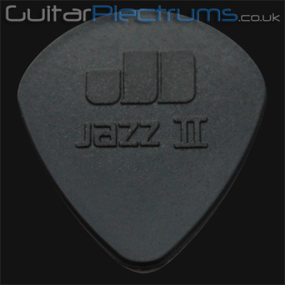 Dunlop Nylon Jazz II Black Stiffo Semi 1.18 mm Guitar Plectrums - Click Image to Close