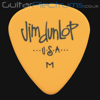 Dunlop Polys Medium Yellow Guitar Plectrums - Click Image to Close
