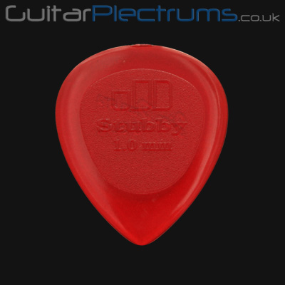Dunlop Stubby 1.0mm Guitar Plectrums - Click Image to Close