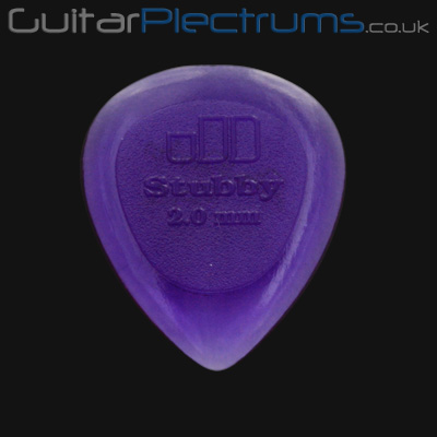 Dunlop Stubby 2.0mm Guitar Plectrums - Click Image to Close