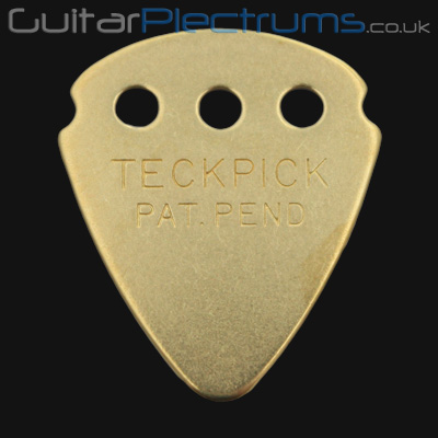 Dunlop Teckpick Brass Guitar Plectrums - Click Image to Close