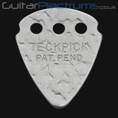 Dunlop Teckpick Textured Aluminium Guitar Plectrums - Click Image to Close