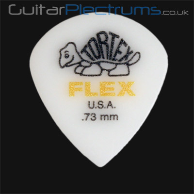 Dunlop Tortex Flex Jazz III 0.73mm Yellow Guitar Plectrums - Click Image to Close