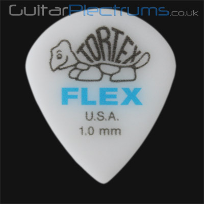 Dunlop Tortex Flex Jazz III XL 1.00mm Blue Guitar Plectrums - Click Image to Close