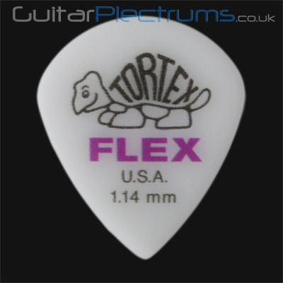 Dunlop Tortex Flex Jazz III XL 1.14mm Purple Guitar Plectrums - Click Image to Close