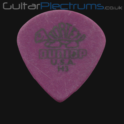 Dunlop Tortex Jazz Sharp Tip Heavy Purple Guitar Plectrums - Click Image to Close