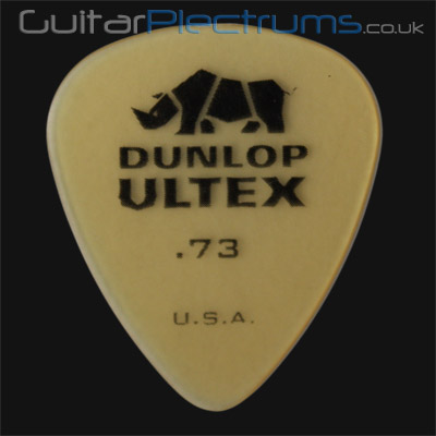 Dunlop Ultex Standard 0.73mm Guitar Plectrums - Click Image to Close