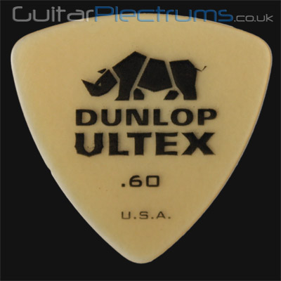 Dunlop Ultex Triangle 0.60mm Guitar Plectrums - Click Image to Close