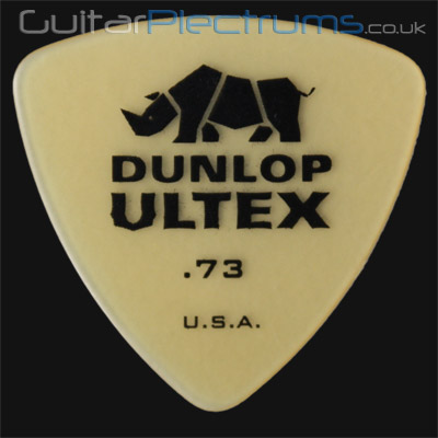 Dunlop Ultex Triangle 0.73mm Guitar Plectrums - Click Image to Close