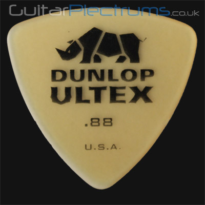 Dunlop Ultex Triangle 0.88mm Guitar Plectrums - Click Image to Close
