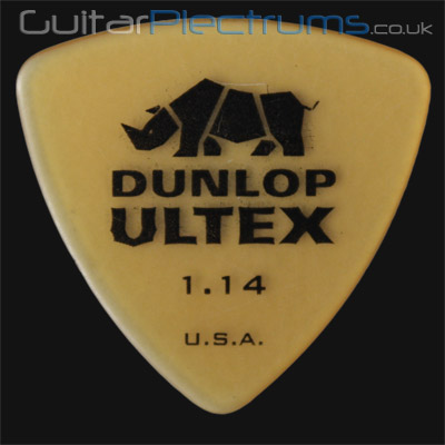 Dunlop Ultex Triangle 1.14mm Guitar Plectrums - Click Image to Close