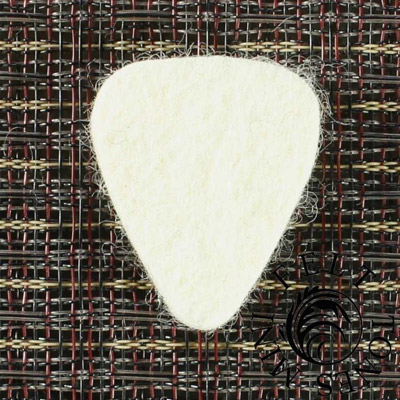 Felt Tones Mini Natural Wool Guitar Plectrums - Click Image to Close