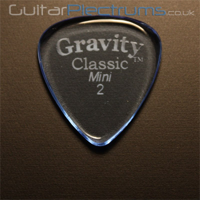 Gravity Picks Classic Mini 2mm Blue - Click Image to Close