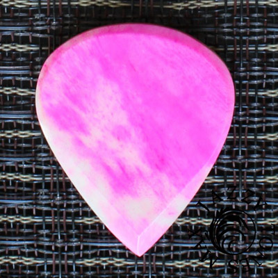 Jazzy Tones Max Pink Bone Guitar Plectrums - Click Image to Close