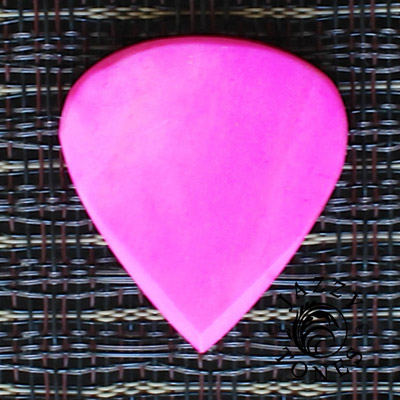 Jazzy Tones Pink Bone Guitar Plectrums - Click Image to Close