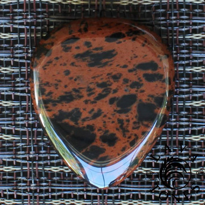 Lava Tones Mahogany Obsidian Guitar Plectrums - Click Image to Close