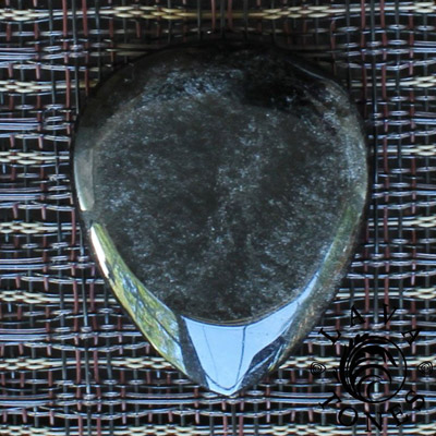 Lava Tones Silver Obsidian Guitar Plectrums - Click Image to Close