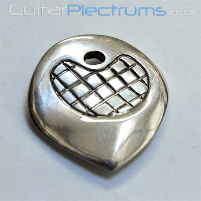 Le Niglo N4 Silver Guitar Plectrums - Click Image to Close