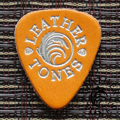 Leather Tones Tan Guitar Plectrums - Click Image to Close