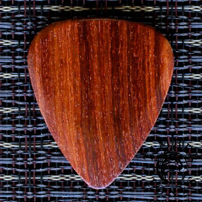 Timber Tones Bloodwood Guitar Plectrums - Click Image to Close