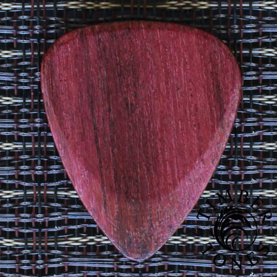 Timber Tones Purple Heart Guitar Plectrums - Click Image to Close