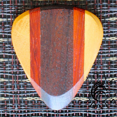Zone Tones Indian Rosewood Guitar Plectrums - Click Image to Close