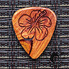 Laser Tones Hibiscus Guitar Plectrums