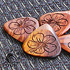 Laser Tones Hibiscus Guitar Plectrums