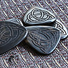 Laser Tones Triquetra Guitar Plectrums