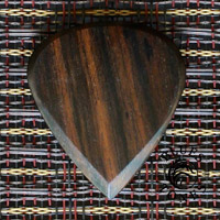 Blues Tones African Ebony Guitar Plectrums