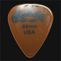 C F Martin Number 4 Nylon 0.88mm Guitar Plectrums