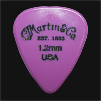 C F Martin Number 5 Delrin Fluorescent Ultraviolet 1.20mm Guitar Plectrums