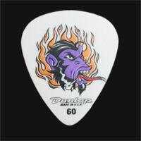 Dunlop Blackline Original Flame Ape 0.60mm Guitar Plectrums