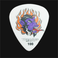 Dunlop Blackline Original Flame Ape 1.00mm Guitar Plectrums