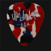 Dunlop Celluloid Classics Standard Confetti Thin Guitar Plectrums