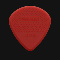 Dunlop Max Grip Jazz III Red Nylon Guitar Plectrums