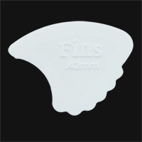 Dunlop Nylon Fins 0.42mm White Guitar Plectrums