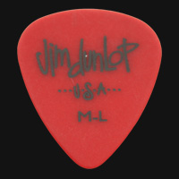 Dunlop Polys Medium Light Red Guitar Plectrums