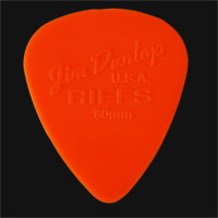 Dunlop Riffs Standard 0.60mm Orange Guitar Plectrums