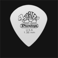 Dunlop Tortex Jazz III White 1.35mm Guitar Plectrums