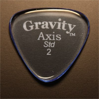 Gravity Picks Axis Standard 2mm Blue