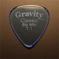 Gravity Picks Classic Big Mini 1.1mm Blue