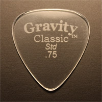 Gravity Picks Classic Standard 0.75mm Clear