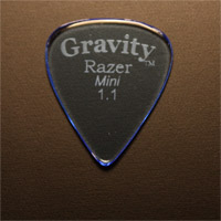 Gravity Picks Razer Mini 1.1mm Blue